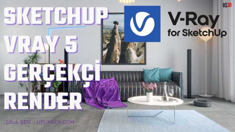 Vray 5 Gerçekçi İç Mekan Butik Sahnesi Render Dersi