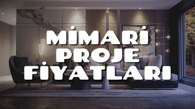 mimari proje fiyatlari