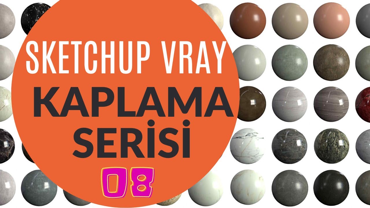 Sketchup Vray Blend Kaplama 08